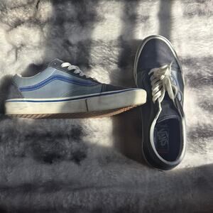 Vans Old Skool Men’s Size 12 Blue Canvas Skate Shoes
